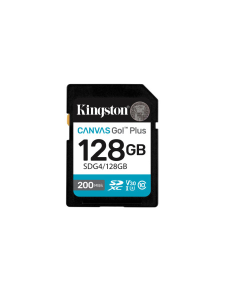 Carduri memorie KINGSTON Card de Memorie SD Kingston 128GB Canvas GO Plus CL 10