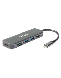 Docking station D-LINK DLINK 6-IN-1 USB-C HUB DUB-2327