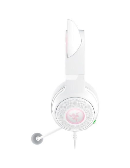 Casti audio RAZER Casti Gaming Head-band Razer Kraken Kitty V2, Wired, Alb