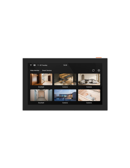 Video EZVIZ Ecran smart 7'' wireless Ezviz SD7, rezolutie: 1024 × 600, capacitate baterie: 4600 mAh, microfon si difuzor incorpo