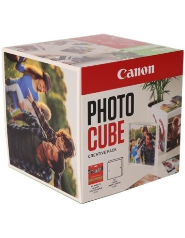 Hartie foto CANON PP-201 13x13CM PHOTO CUBE...