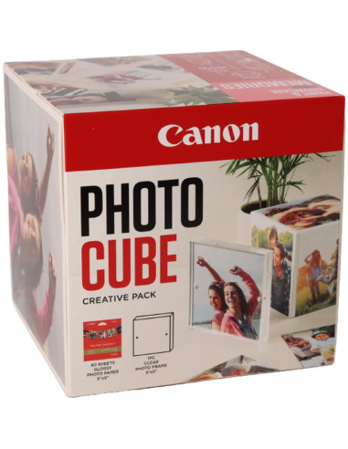 Hartie foto CANON PP-201 13x13CM PHOTO CUBE...