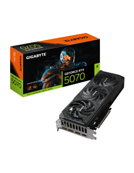 Placi video GIGABYTE Placa video Gigabyte GEFORCE RTX 5070, 12GB GDDR7, PCI Express 5.0, 192-bit