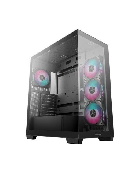 Carcase DEEPCOOL Carcasa DEEPCOOL CG580 4F, RGB, Mid Tower, Black