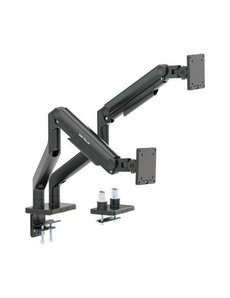 Suport TV / Monitor SERIOUX Suport 2 monitoare Serioux MM74-C024, tehnologie arc, compatibilitate dimensiune ecran 17"-45", greu