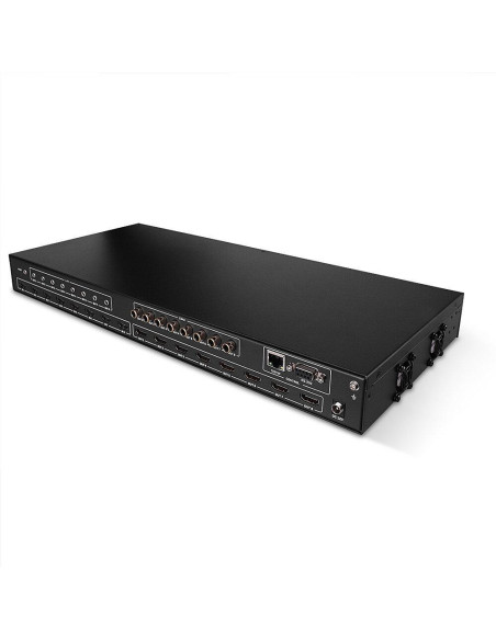 Switch-uri audio-video LINDY Switch Lindy 8x8 HDMI 4K60 Matrix, latime de banda suportata 18Gbps, rezolutie maxima 3840x2160@60H