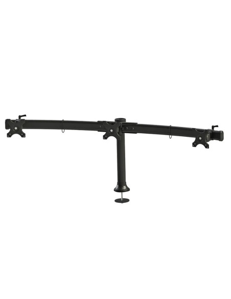 Suport TV / Monitor NEOMOUNTS Suport triplu monitor de birou Neomounts FPMA-D700DD3 pentru display- uri cu diagonale 10"-27", si