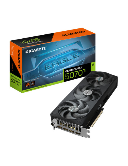 Placi video GIGABYTE Placa video Gigabyte GeForce RTX 5070 Ti, 16GB GDDR7, PCI Express 5.0, 256-bit