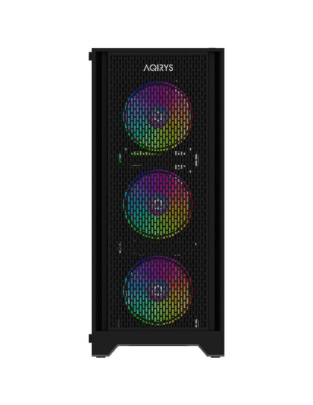 Carcase AQIRYS Carcasa AQIRYS Avior, RGB, Mid Tower, Black