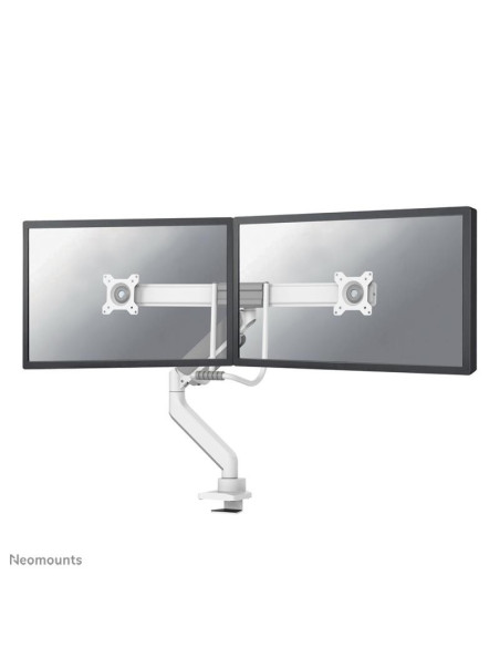 Suport TV / Monitor NEOMOUNTS Brat dublu monitor Neomounts DS75-450WH2 pentru display-uri cu diagonale 17"-32", sistem de prinde