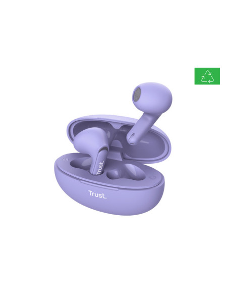 Casti audio TRUST Casti In-ear Trust Yavi, Wireless, Violet
