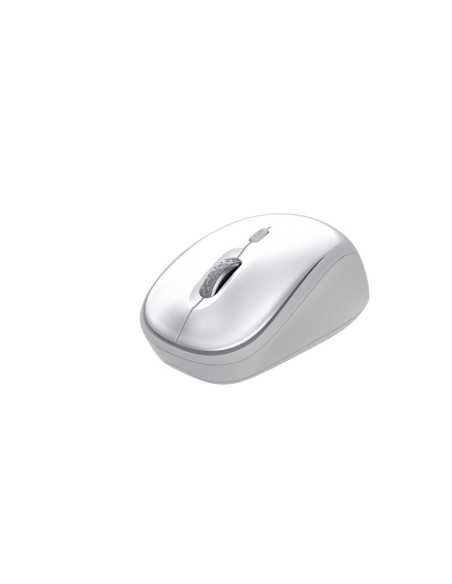 Kit mouse tastatura TRUST Kit Wireless tastatura si mouse Trust Ody II, taste numerice, alb