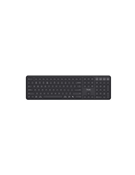 Tastaturi TRUST Tastatura Trust Vaiya, Wireless, negru
