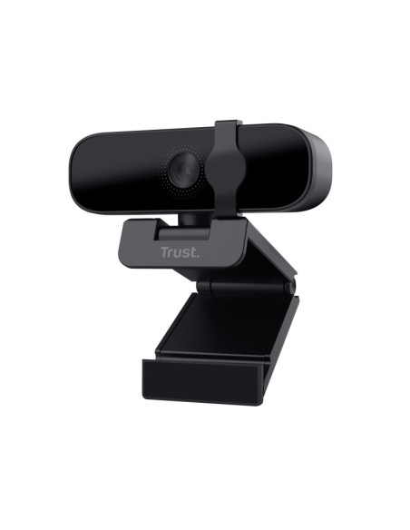 Camere Web TRUST Camera Web Trust Tanor, rezolutie video Full HD, USB 2.0, Negru