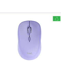 Mouse TRUST Mouse Wireless Trust Yvi+, 1600 DPI, Liliac