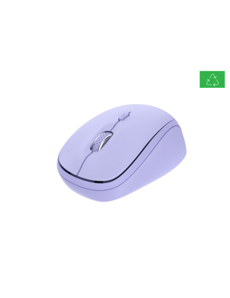 Mouse TRUST Mouse Wireless Trust Yvi+, 1600 DPI, Liliac