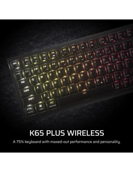 Tastaturi CORSAIR Tastatura Mecanica Gaming CORSAIR K65, USB, negru