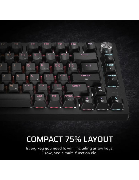 Tastaturi CORSAIR Tastatura Mecanica Gaming CORSAIR K65, USB, negru