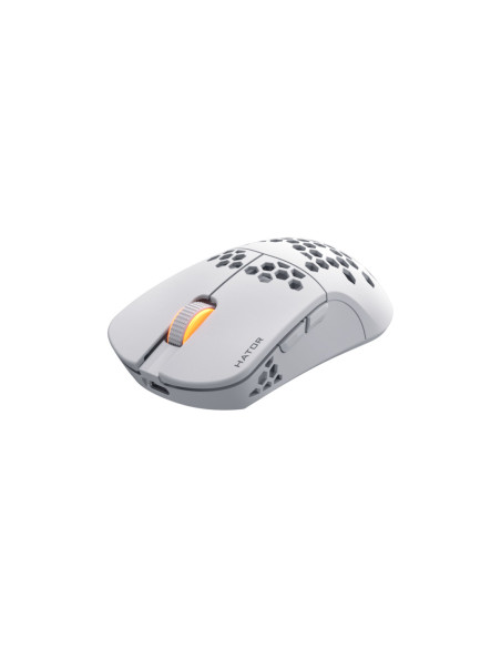 Mouse HATOR Mouse Gaming Wireless Hator Stellar Pro Wireless, 26000 DPI, Alb
