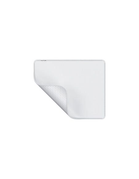 Mouse pad HATOR Mousepad Hator Tonn Evo M, material cauciuc, dimensiuni 360 х 300 х 4 mm, alb