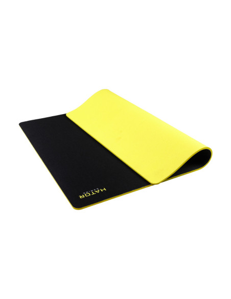 Mouse pad HATOR Mousepad Hator Tonn L, material cauciuc, dimensiuni 500 х 420 х 4 mm, negru