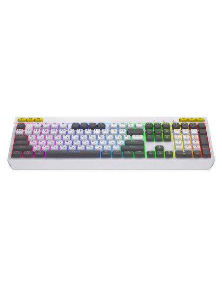 Tastaturi HATOR Tastatura HATOR Icefall, RGB, USB, Alb