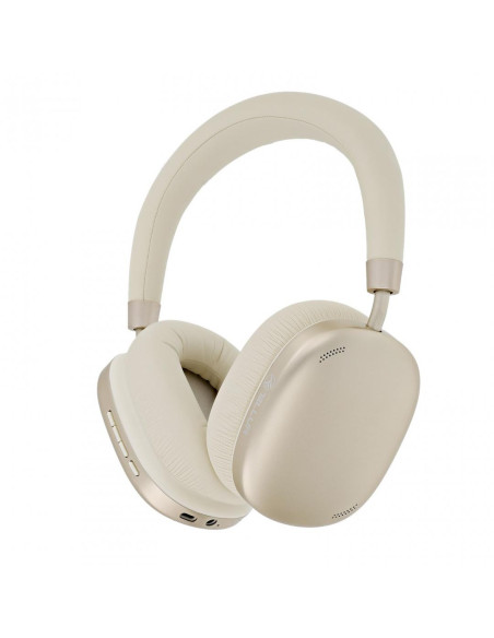 Casti audio TELLUR Casti Head-band Tellur Shade, Wireless, noise-canceling, Bej