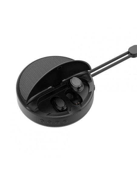 Casti audio AKAI Casti In-ear AKAI BTE-J500BT, Wireless, Negru