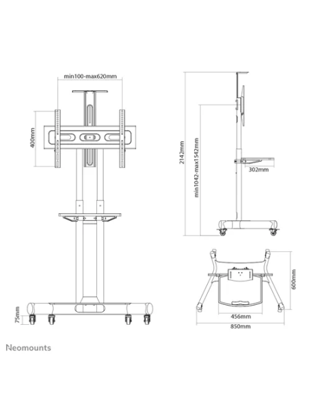  Neomounts by Newstar NM-M1700BLACK