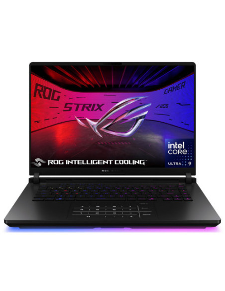 Laptop ASUS Laptop Gaming ASUS ROG Strix SCAR 16, cu procesor Intel Core Ultra 9 275HX, 16'' Mini Led, 32 GB DDR5, 2 TB SSD, NVI