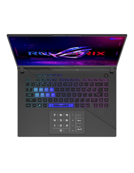 Laptop ASUS Laptop Gaming ASUS ROG Strix G16, cu procesor Intel Core Ultra 9 275HX, 16'' IPS, 32 GB DDR5, 2 TB SSD, NVIDIA GeFor