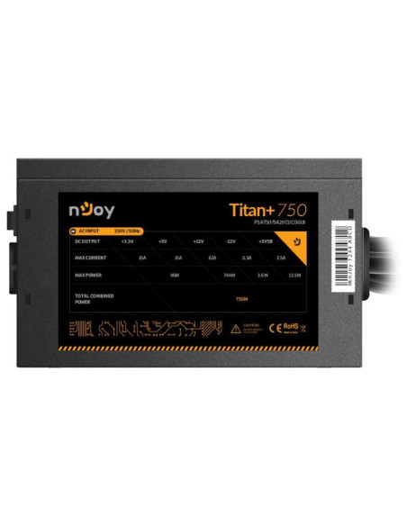 Surse PC NJOY Sursa nJoy Titan+, 80 PLUS Bronze, 750W