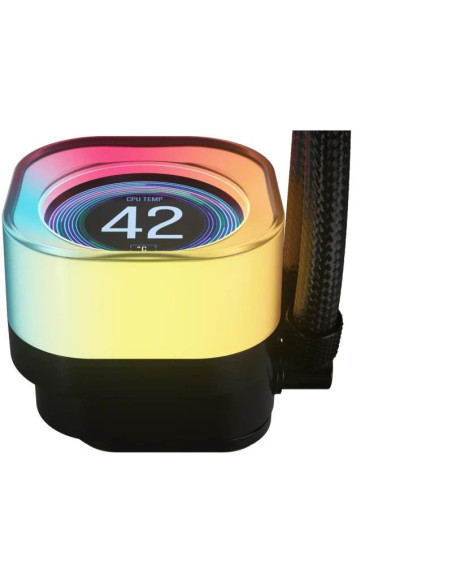 Cooler Procesor CORSAIR Cooler Procesor CORSAIR iCUE LINK TITAN 360 RX LCD, Lichid, 12 cm, 3 ventilatoare, aRGB