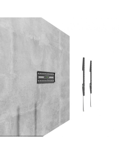 Suport TV / Monitor SERIOUX Suport perete TV Serioux 32-75" Fix 75kg Profil 24mm, Produsul este alcatuit din: Placă de perete, B