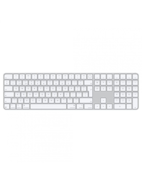 Tastaturi Apple Magic Keyboard (2024) w Touch ID and Numeric Keypad - Romanian - White Keys