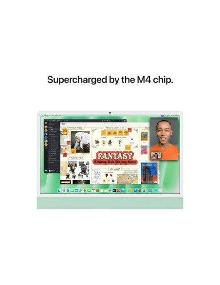 All in one PC APPLE iMAC24 CPU-10C/GPU-10C/16GB/256 INT GN