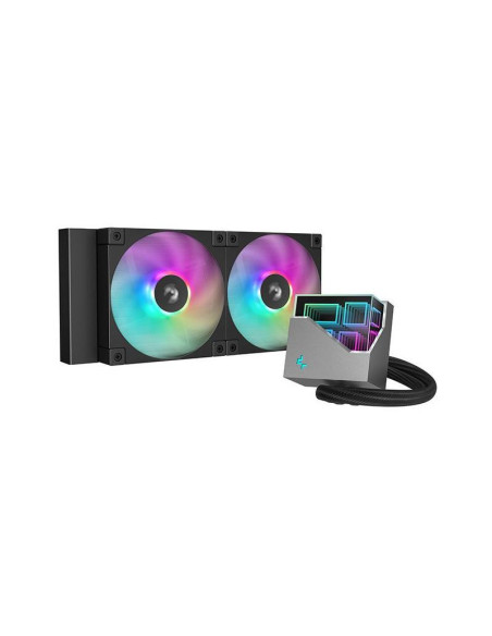 Cooler Procesor DEEPCOOL Cooler Procesor DEEPCOOL LT240, Lichid, 12 cm, 2 ventilatoare, aRGB