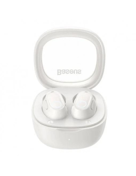 Casti audio BASEUS Casti In-ear Baseus Bowie WM02, Wireless, Crem