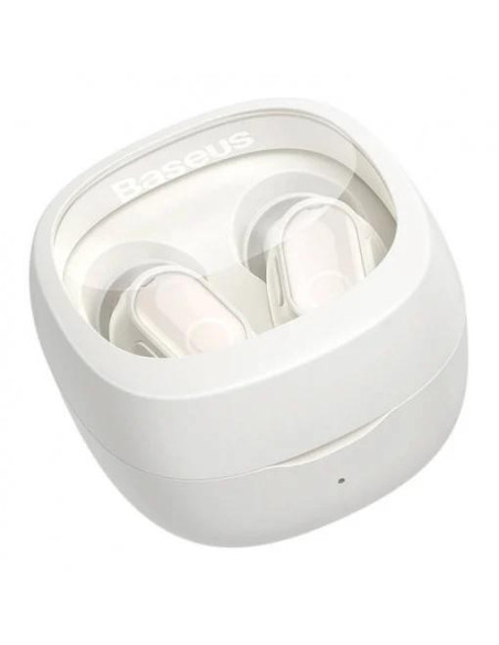 Casti audio BASEUS Casti In-ear Baseus Bowie WM02, Wireless, Crem