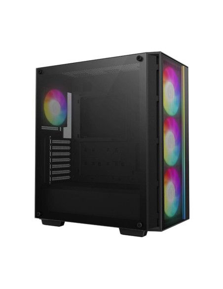 Carcase DEEPCOOL Carcasa DEEPCOOL MATREXX 55 MESH V4 C, RGB, Mid Tower, Black