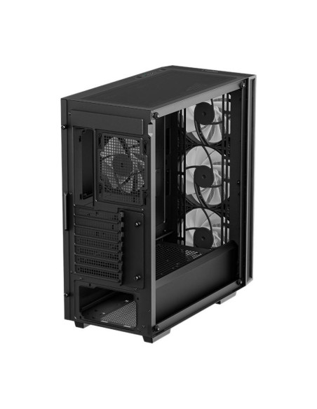 Carcase DEEPCOOL Carcasa DEEPCOOL MATREXX 55 MESH V4 C, RGB, Mid Tower, Black