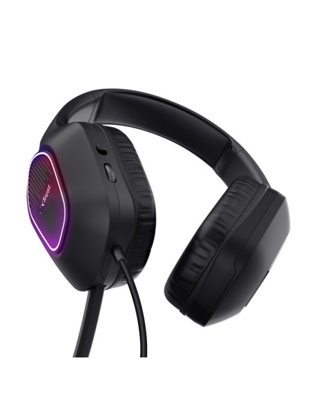 Casti audio TRUST Casti Gaming Head-band Trust GXT 416 ZIROX, Wired, Negru
