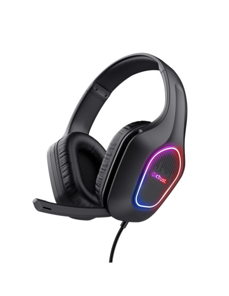 Casti audio TRUST Casti Gaming Head-band Trust GXT 416 ZIROX, Wired, Negru