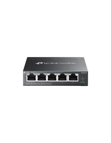 Switch-uri TP-LINK Omada 5-Port Gigabit Easy Managed Switch with 4-Port PoE+ PORT: 4× Gigabit PoE+ Ports, 1× Gigabit Non-PoE Por