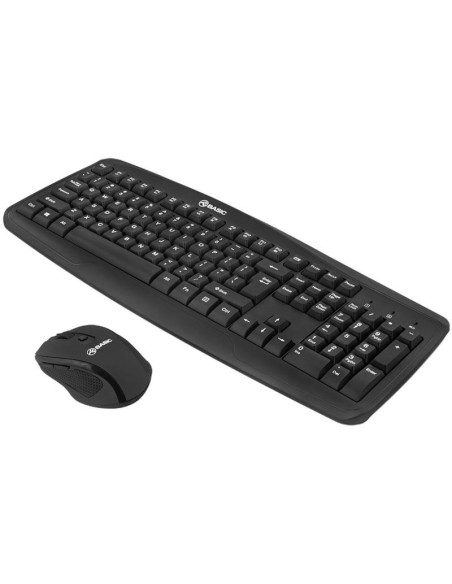 Kit mouse tastatura TELLUR Kit Wireless tastatura si mouse TELLUR TLL491051, taste numerice, negru