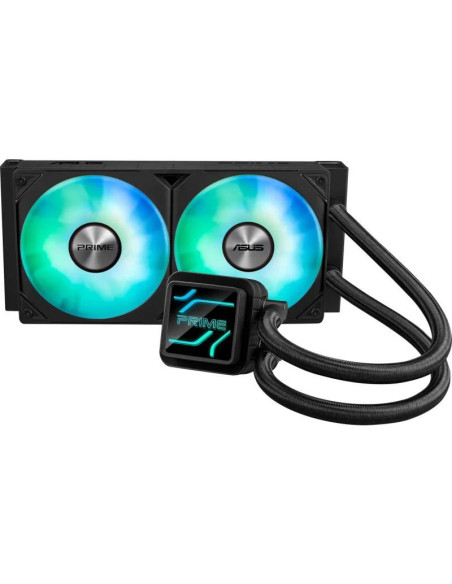 Cooler Procesor ASUS Cooler Procesor ASUS Prime LC 240 ARGB, Lichid, 12 cm, 2 ventilatoare, aRGB