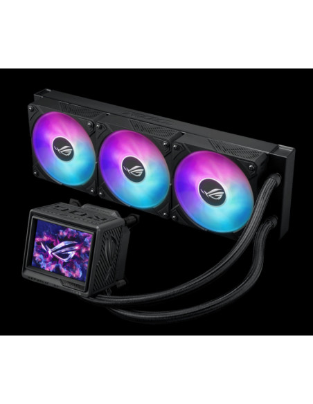 Cooler Procesor ASUS Cooler Procesor ASUS ROG Ryujin III 360 ARGB Extreme, Lichid, 12 cm, 3 ventilatoare, aRGB