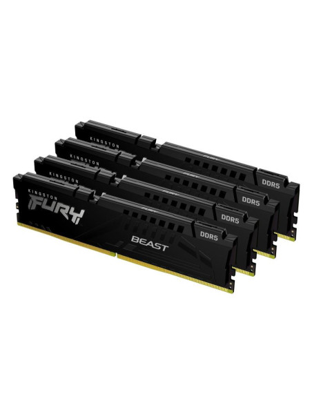 Memorii RAM Desktop KINGSTON Memorie RAM Kingston FURY Beast, 128GB DDR5, 5200MHz, CL40