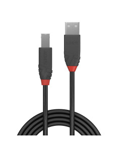 Cabluri video LINDY Cablu Lindy USB A-USB B Anthra 1m negru 2