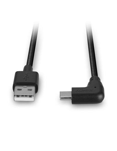Cabluri video LINDY Cablu Lindy USB C 2 90°,...